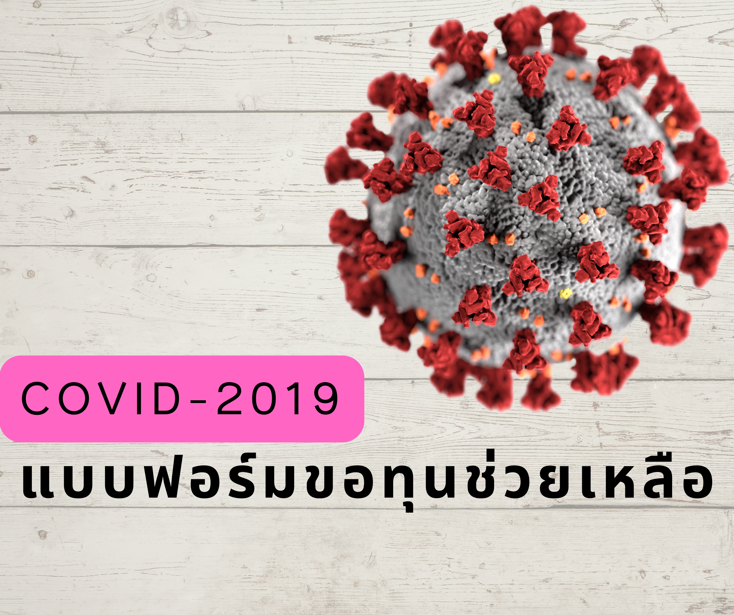 You are currently viewing แบบฟอร์มขออนุเคราะห์ความช่วยเหลือนักศึกษาติดเชื้อไวรัสโคโรนา 2019